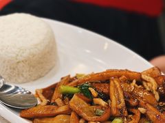 鱼香茄子饭-旺角宝港式茶餐厅(寮步店)