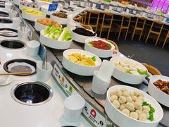 自助取餐区-咕叽咕叽自助烤肉小火锅(西城广场购物中心店)