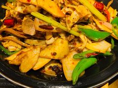 椒香炒牛肚牛舌-十三式重庆江湖菜(金茂览秀城店)