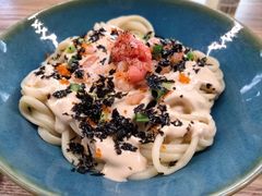 炙烤明太鱼籽野生虾仁拌面-里面·Noodlology(机电院店)