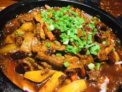 石锅牛肉诱惑-又一福烤鸭·北京菜(东四店)
