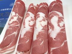 手工大刀肉-楼外楼肥羊木炭火锅居(乐群街店)