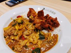 印度风鸡肉咖喱蛋包饭-COCO壱番屋(北京平安国际金融中心店)