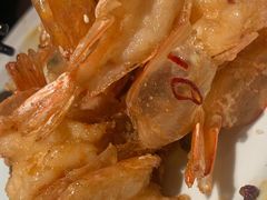 蜜汁酥皮虾-四季民福烤鸭店(王府井灯市口店)