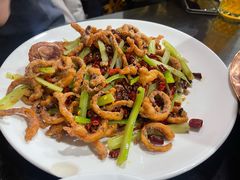椒盐鱿鱼须-来顺成饭庄