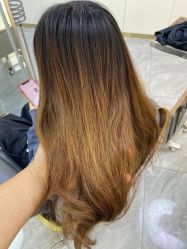 点击看大图 -初心HAlRSALON烫染接发