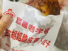 -半月镰胡姐脆皮萝卜饺子