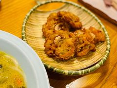 手工虾饼-丁记盐蘸牛肉·新杭菜(河东路店)