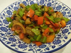豆豉辣椒炒油渣-新新湘菜馆(新中街二条店)
