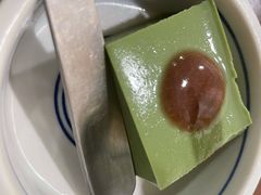 抹茶豆腐-加奈日本料理