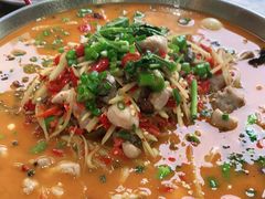 鲜锅兔-盐与味葱葱鲫鱼•自贡菜江湖菜(春熙店)