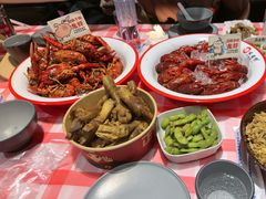 -在老街·淮安大排档·甜麻干煸龙虾·烧烤(河下古镇店)