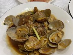 姜葱炒花蛤-阿杰臻选海鲜饭店(普陀山店)