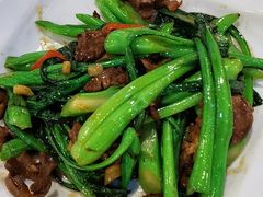 菜心鸡杂-强记鸡粥美食