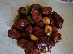 黑椒杏鲍菇牛肉粒-普天和酒楼(天津之眼店)