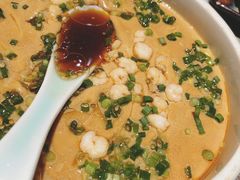 小葱虾仁炖蛋-南京大牌档(三阳广场苏宁店)
