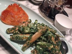 松叶蟹芥菜炒年糕-湖滨28中餐厅·西湖宴·杭州君悦酒店