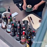 暗黑风咖啡馆又飒又高级⚫️Cafe&bar