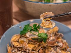 椰汁咖喱炒花甲-禾气食店
