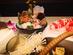 -海上明月海鲜火锅 鲜切牛肉