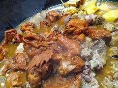 笨鸡排骨锅-边江铁锅炖鱼(振八街店)