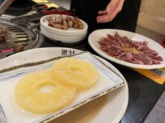 烤圈圈菠萝-本家·添百客韩国料理(泰然店)