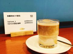 麦香冰拿铁-fishtank鱼缸咖啡(三山街店)