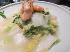 腐皮青菜-老头儿油爆虾·1987杭州烟火味(湖滨银泰in77D区店)