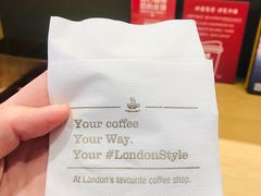 餐具摆设-COSTA COFFEE(恒基名人购物中心店)