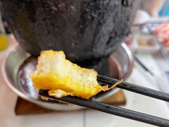 鸡蛋炸馒头片-大槐树烤肉馆