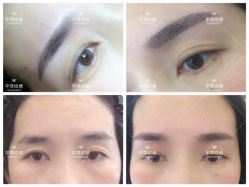 0⃣️结痂粉黛眉 前期就是后期 做完三小时后直接碰水-平萍纹绣韩式半永久定妆