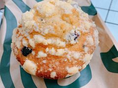 大蘑菇头蓝莓麦芬-星巴克(南通凤凰文化广场店)