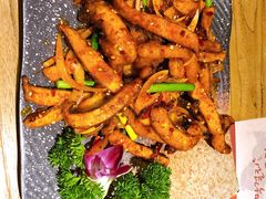 麻辣鱿鱼-冰川延边料理·炭烤串(原小木屋店)