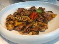 鲜菇炒黄牛肉-浦江二号·独栋江景餐厅(滨江大道店)