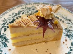 蒙布朗栗子蛋糕-山由之cafe&meal(小寨店)