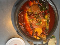 -探鱼·鲜青椒爽麻烤鱼(天一广场店)