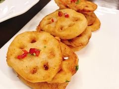椒盐莲藕夹-枣子树·素食餐厅(朱家尖店)