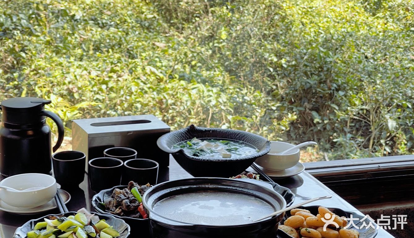 🍃 茶海主题餐厅～风景太美～