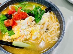 番茄鸡蛋手工面-周素珍湖州大馄饨(直戒坛寺巷店)