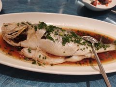 榨菜肉丝蒸黄鱼-圆苑(静安寺店)