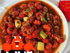 老牌炒虾尾-路书奇炝锅绿豆面(万客隆店)