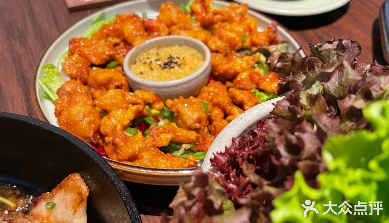 吃到一家好吃的韩国料理店，等待⌛️是值得的～