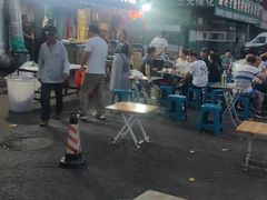 -劳动公园新疆人烤腰子