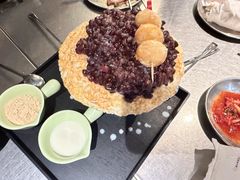 豆乳红豆绵绵冰-MI WU FACTORY米屋美食工厂餐厅(绿地店)