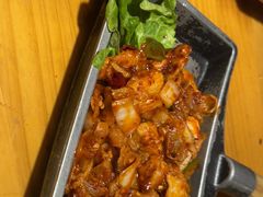 辣炒酱炒五花肉-恩你小木屋·韩式料理(假日广场店)