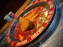 牛油红锅-蜀辣居鲜货老火锅(红牌楼店)