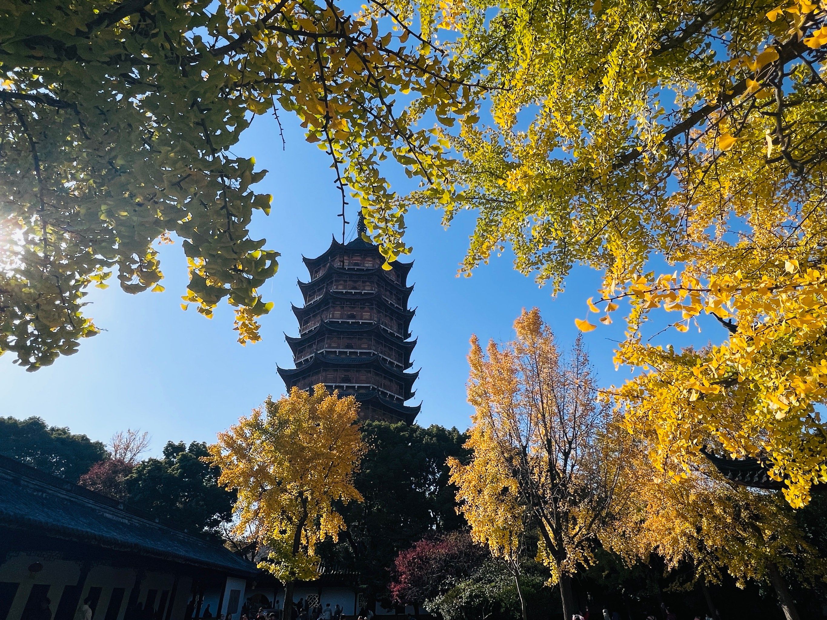 多机位下的北寺塔