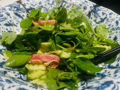 大盘荆芥拌酥瓜-阿五黄河大鲤鱼(英协路店)