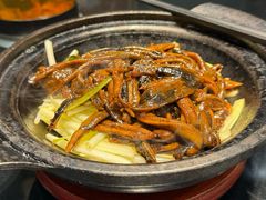 石锅现划大鳝丝-申阿婆·上海菜·小海鲜(国展店)