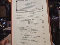 菜单-Keens Steakhouse